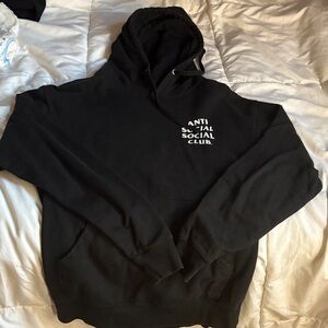Anti Social Social Club Classic Black Hoodie